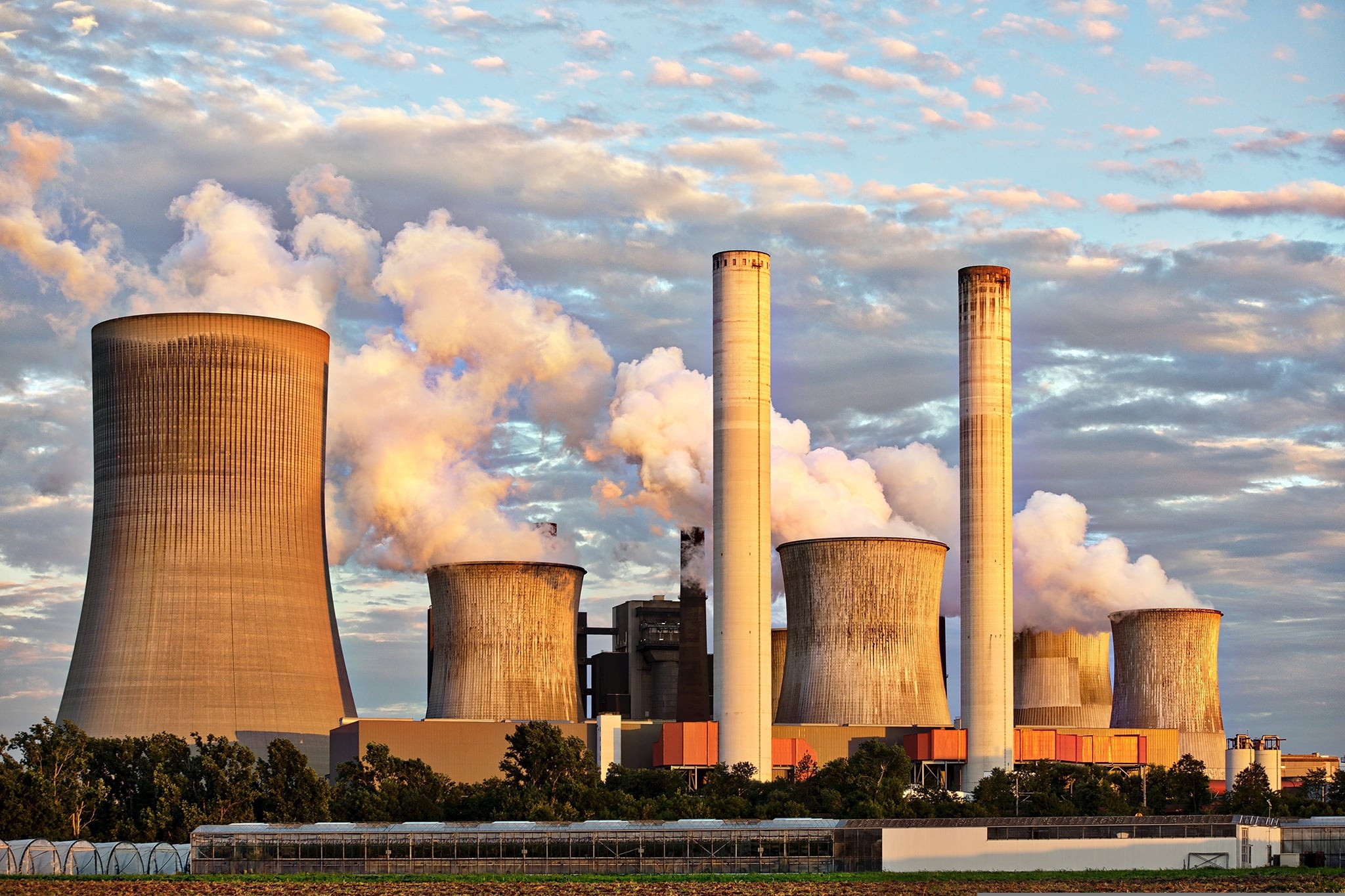 Emissionen durch die Industrie